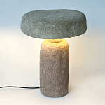 Настольная лампа «Травертиновая» варинант исполнения - 3 | Loft Concept в Грозном