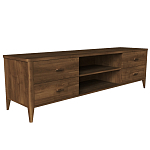 ТВ-тумба с 4-мя ящиками и полками из массива бука Tasteful Furniture варинант исполнения - 1 | Loft Concept в Грозном