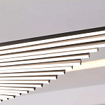 Люстра в виде распахнутых крыльев из тонких металлических планок Flight of Freedom варинант исполнения - 12 | Loft Concept в Грозном