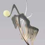 Торшер белая статуэтка Девушка Girl Carries Light Balls варинант исполнения - 2 | Loft Concept в Грозном