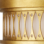 Потолочный светильник с фактурным золотым каркасом Exceptional Classic Design варинант исполнения - 2 | Loft Concept в Грозном