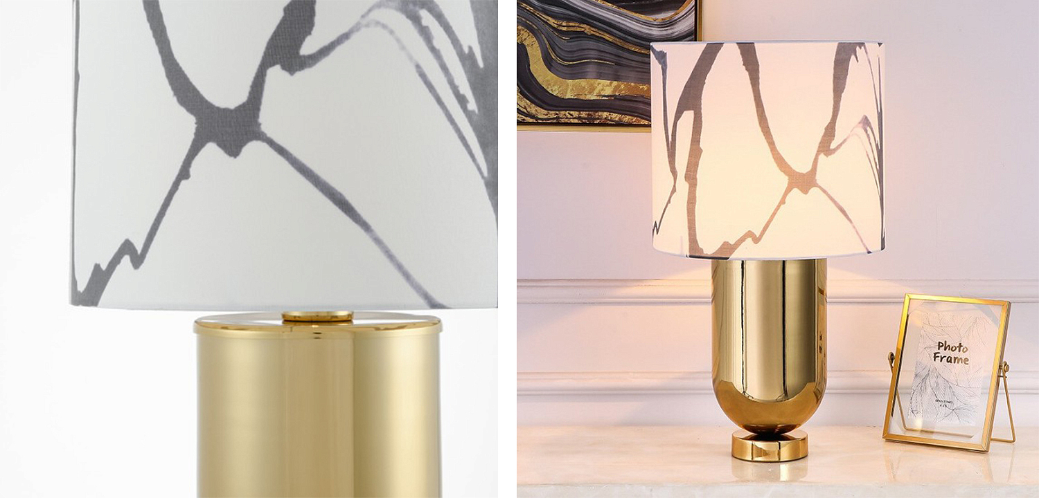 Настольная лампа Adeline Gold Table Lamp Настольная лампа Adeline Gold Table Lamp - Loft-Concept в Грозном