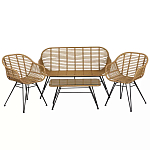 Кушетка плетеная из ротанга Wicker Сouch варинант исполнения - 6 | Loft Concept в Грозном