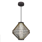 Подвесной светильник с плетеным металлическим каркасом Metal Interweaving варинант исполнения - 1 | Loft Concept в Грозном