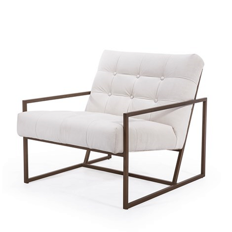 Кресло для гостиной Violet Armchair Белый Кресло для гостиной Violet Armchair Белый в Грозном | Loft Concept