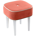 Квадратный мягкий пуф на белых ножках Winton Pouf Square варинант исполнения - 15 | Loft Concept в Грозном