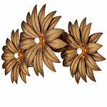 Большой цветочный бра Large Flower Lamp варинант исполнения - 2 | Loft Concept в Грозном