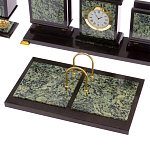 Настольный письменный набор из нефрита на ножках Executive Recruitment варинант исполнения - 2 | Loft Concept в Грозном