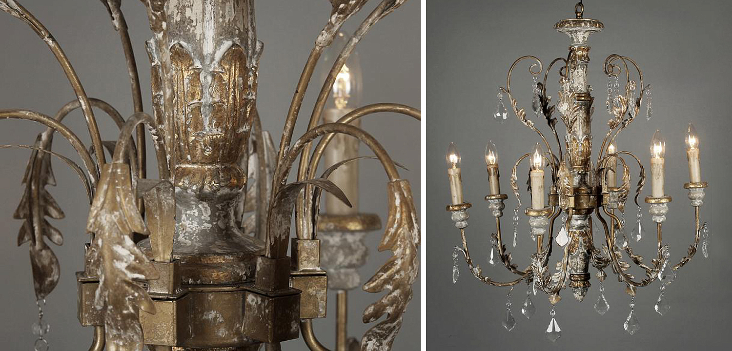 Люстра Narcisse Provence Chandelier Люстра Narcisse Provence Chandelier - Loft-Concept в Грозном