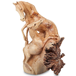 Статуэтка из дерева лошади Animals of the World 25 варинант исполнения - 1 | Loft Concept в Грозном