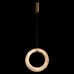 Подвесной светильник в форме кольца Cryptocrystalline Stone варинант исполнения - 2 | Loft Concept в Грозном