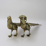 Статуэтка бронзовая пара Фазаны Bronze Birds варинант исполнения - 3 | Loft Concept в Грозном