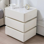 Умная прикроватная тумба с беспроводной зарядкой и подсветкой Smart Bedside Table варинант исполнения - 5 | Loft Concept в Грозном