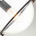 Подвесной светильник с прозрачным плафоном в форме шара в арочной подвеске Hinkley варинант исполнения - 7 | Loft Concept в Грозном