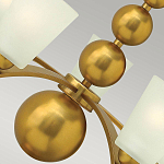 Люстра с матовыми конусными плафонами и декоративными элементами в форме шаров Hinkley варинант исполнения - 8 | Loft Concept в Грозном