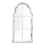 Зеркало-окно настенное в винтажном стиле Venetian Smooth варинант исполнения - 1 | Loft Concept в Грозном