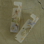 Подставка для телефона из эпоксидной смолы с цветами белая Epoxy Flowers Phone Stand White варинант исполнения - 3 | Loft Concept в Грозном