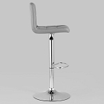 Барный стул с сиденьем серого цвета Honory варинант исполнения - 2 | Loft Concept в Грозном