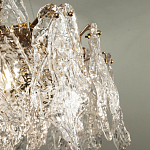 Люстра с декором из текстурированного стекла Textured Glass Chandelier 8 варинант исполнения - 5 | Loft Concept в Грозном
