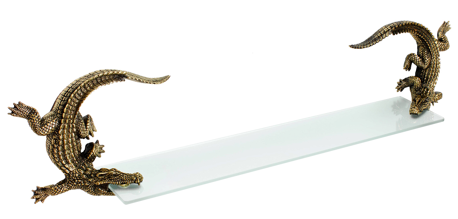 Полка для ванной Bronze Crocodiles Полка для ванной Bronze Crocodiles - Loft-Concept в Грозном
