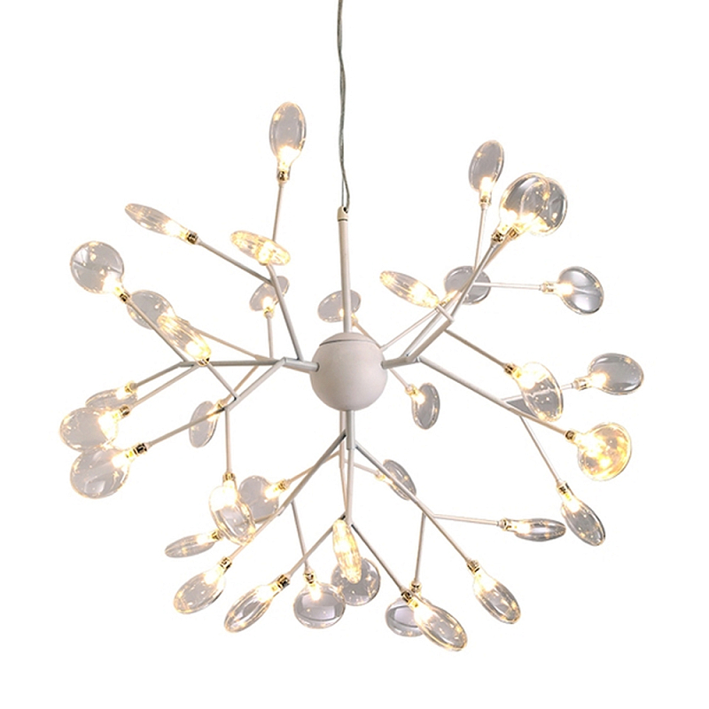 Люстра Jenell Lamp Белый Прозрачный Люстра Jenell Lamp Белый Прозрачный в Грозном | Loft Concept
