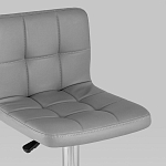 Барный стул с сиденьем серого цвета Honory варинант исполнения - 7 | Loft Concept в Грозном