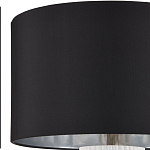 Настольная лампа с белым фактурным корпусом и черным абажуром Twisted варинант исполнения - 3 | Loft Concept в Грозном