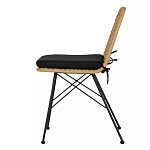 Стул с ротанговым плетением Wicker Stool без подлокотников варинант исполнения - 2 | Loft Concept в Грозном