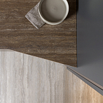 Кухонный гарнитур с раздвижными дверцами TIVALÌ 2.0 BY YABU PUSHELBERG Dada Engenereed Kitchen варинант исполнения - 7 | Loft Concept в Грозном