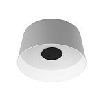 Потолочный светильник с цилиндрическим серым металлическим абажуром 25 Urban Dome варинант исполнения - 1 | Loft Concept в Грозном