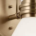 Бра с белым матовым плафоном в форме конуса Kichler варинант исполнения - 6 | Loft Concept в Грозном