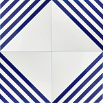 Дизайнерская плитка с узором Квадрат 2 варинант исполнения - 1 | Loft Concept в Грозном