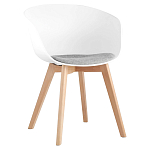 Стул из пластика с мягким сиденьем Eames варинант исполнения - 1 | Loft Concept в Грозном