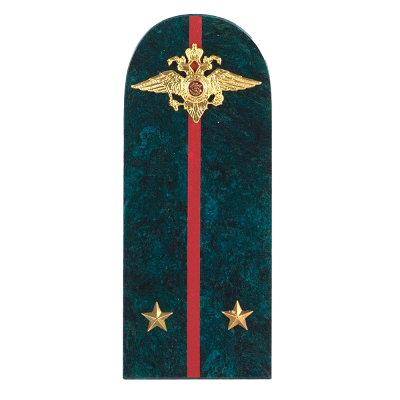 Сувенир Погон МВД из натурального камня змеевик Souvenir Epaulets Змеевик Красный Золотой Сувенир Погон МВД из натурального камня змеевик Souvenir Epaulets Змеевик Красный Золотой в Грозном | Loft Concept