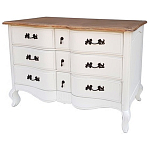 Комод бежевый в стиле Прованс Montmartre Provence Beige Wide варинант исполнения - 1 | Loft Concept в Грозном