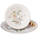 Чайный набор из фарфора на 6 персон Grey Tea Porcelain Set варинант исполнения - 1 | Loft Concept в Грозном