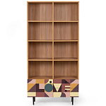 Широкий стеллаж с принтом Elise Rack варинант исполнения - 6 | Loft Concept в Грозном