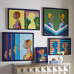 Картина бисер Ренесанс Портрет дамы RENAISSANCE BARS BEADED ART варинант исполнения - 1 | Loft Concept в Грозном