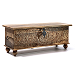 Сундук из массива манго Натуральный цвет варинант исполнения - 2 | Loft Concept в Грозном