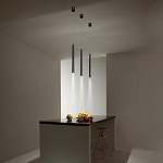 Подвсеной светильник светодиодный металлический цилиндрической формы Высота 60см Trumpet tube варинант исполнения - 5 | Loft Concept в Грозном