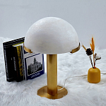 Настольная лампа c абажуром в форме купола из натурального камня  Heavenly Harmony варинант исполнения - 4 | Loft Concept в Грозном