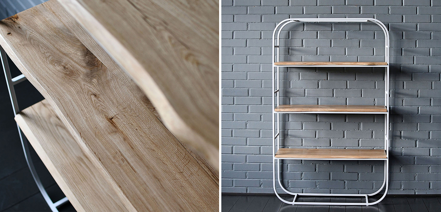 Стеллаж Fulton Industrial Metal Rust Rack Стеллаж Fulton Industrial Metal Rust Rack - Loft-Concept в Грозном