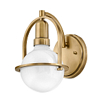 Бра с шарообразной белой лампой и декоративной рамкой Hinkley варинант исполнения - 1 | Loft Concept в Грозном