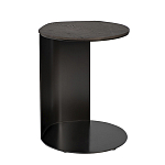 Столик журнальный приставной темный шпон Form Graphics варинант исполнения - 1 | Loft Concept в Грозном