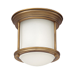 Потолочный светильник для ванных комнат с цилиндрическим стеклянным плафоном и одной лампой Hinkley варинант исполнения - 9 | Loft Concept в Грозном