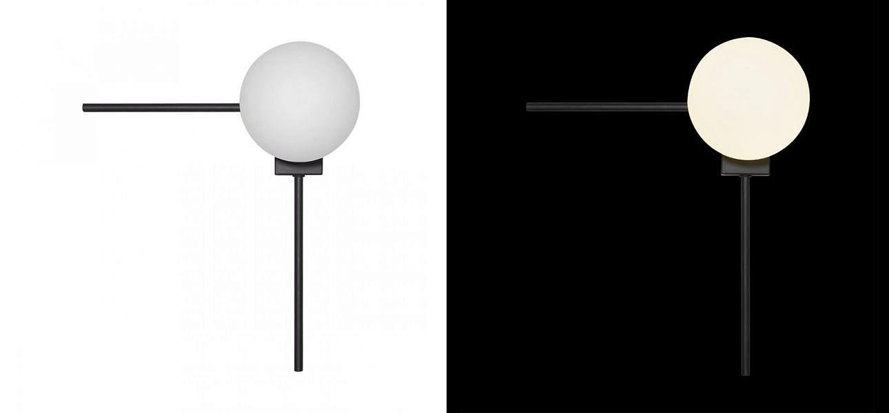 Бра Direct Rays Black 32 см Бра Direct Rays Black 32 см - Loft-Concept в Грозном