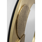 Зеркало золотое со вставками в виде геометрических фигур варинант исполнения - 4 | Loft Concept в Грозном