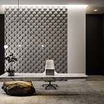 Гипсовая 3D Панель M-06 варинант исполнения - 1 | Loft Concept в Грозном