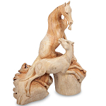 Статуэтка из дерева лошади Animals of the World 25 варинант исполнения - 2 | Loft Concept в Грозном