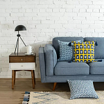 Чехол на подушку с двусторонним принтом и кисточками Ophelia Grove варинант исполнения - 4 | Loft Concept в Грозном